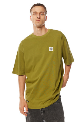 Mass Denim Patch T-shirt oliwkowa