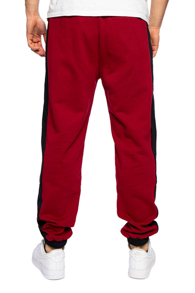 Mass DNM spodnie dresowe Berg Sport Sweatpants - bordowe