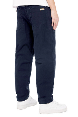 Mass DNM spodnie Box Pants Relax Fit - granatowe