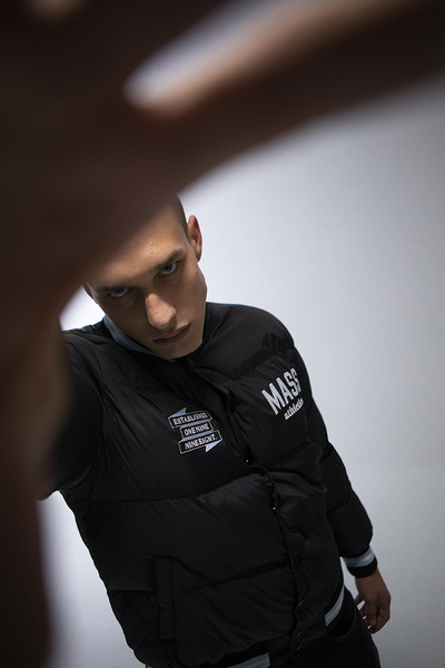 Mass DNM kurtka zimowa Club Winter Jacket - czarna