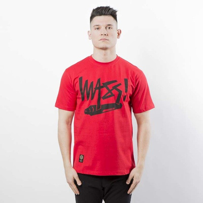 Mass DNM koszulka T-shirt Marker - red