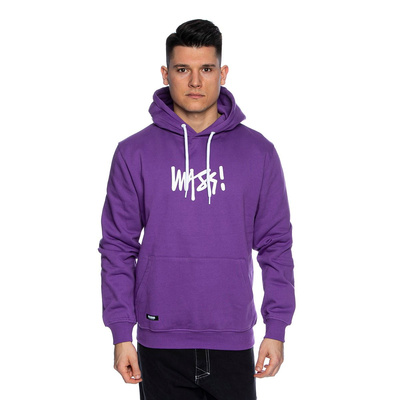 Mass DNM bluza Sweatshirt Signature Medium Logo Hoody - fioletowa