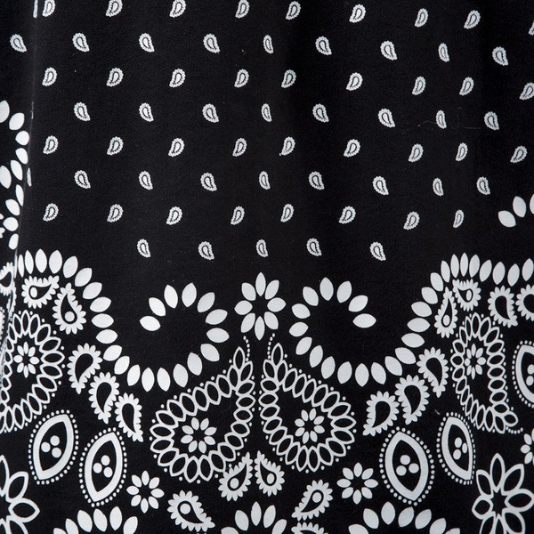 Mass Denim t-shirt koszulka Bandana black BLAKK