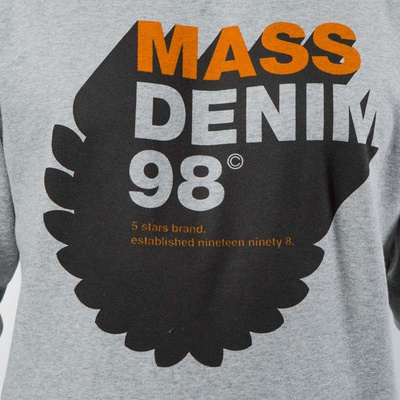 Mass DNM bluza Sweatshirt Crewneck Reallocation - light heather grey