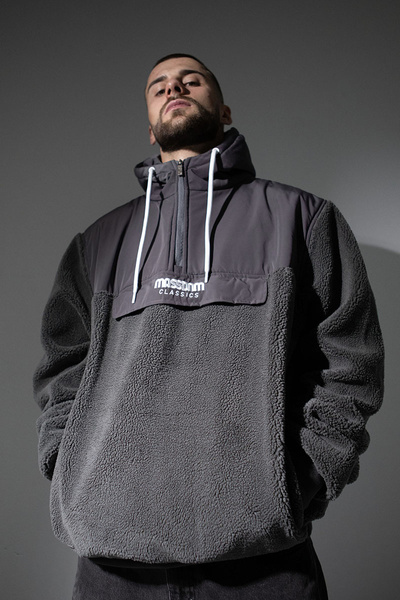 Mass DNM kurtka Jacket Frontside - szara