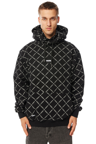Mass DNM bluza Sweatshirt Monogram Hoody czarna