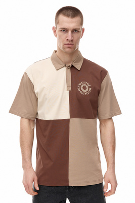 Mass DNM koszulka Elementary Polo - beżowa