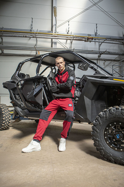 Mass DNM spodnie dresowe Berg Sport Sweatpants - żółte