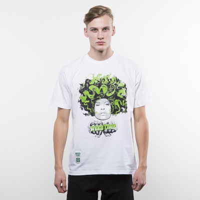 Mass Denim koszulka T-shirt Lady In Green white SS 2017