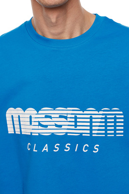 Koszulka Mass Denim Classic Fast T-shirt - niebieska