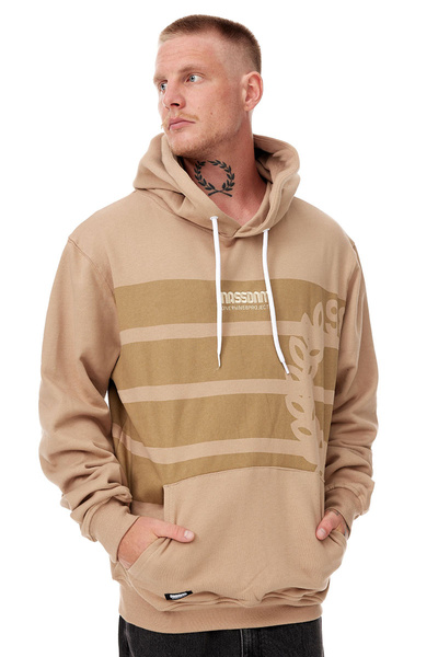 Mass DNM bluza Sweatshirt Ghost Hoody - beżowa
