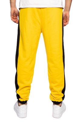 Mass DNM spodnie dresowe Berg Sport Sweatpants - żółte