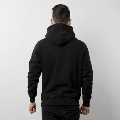 Bluza Mass Denim Sweatshirt Hoody Signature - black
