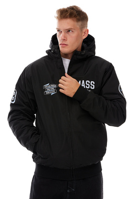 Mass DNM kurtka zimowa Club Hooded Jacket - czarna