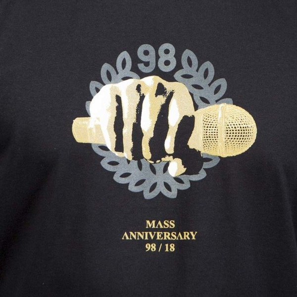 Mass DNM koszulka Golden Mic T-shirt black - 20TH ANNIVERSARY