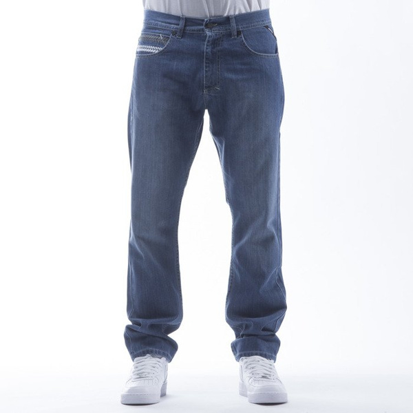 Mass Denim spodnie Jeans Glory regular fit blue