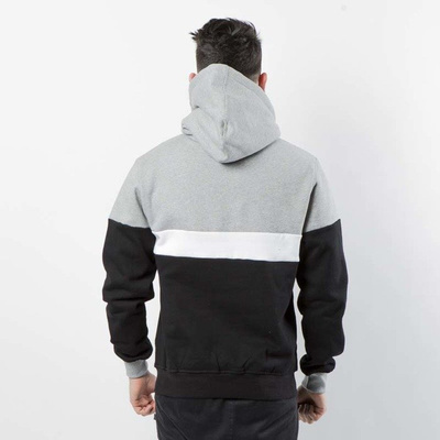 Mass DNM bluza Sweatshirt Hoody Respect - light heather grey / black