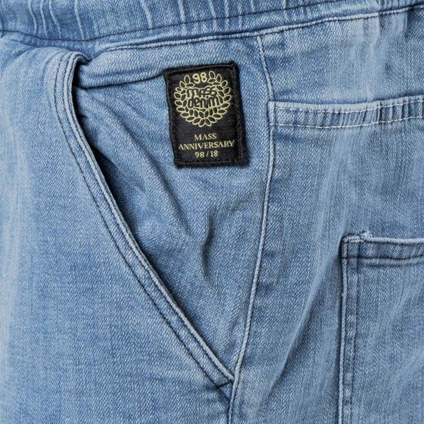 Mass DNM spodnie Joggers Jeans Sneaker Fit Campus - light blue