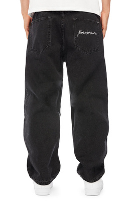Mass DNM spodnie Authentic Jeans Extra baggy Fit - czarne