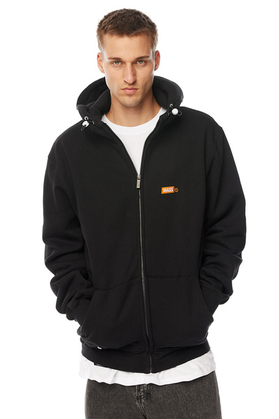 Mass DNM bluza Sweatshirt Mini Box Zip Hoody czarna