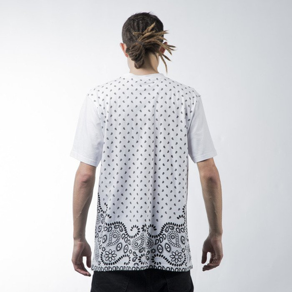 Mass Denim t-shirt koszulka Bandana white BLAKK