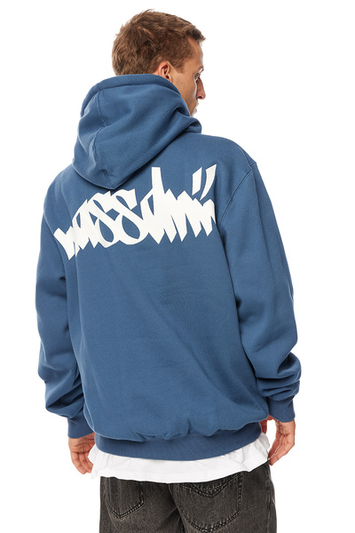 Mass DNM bluza Sweatshirt Nostalgia. Angel Hoody stalowa