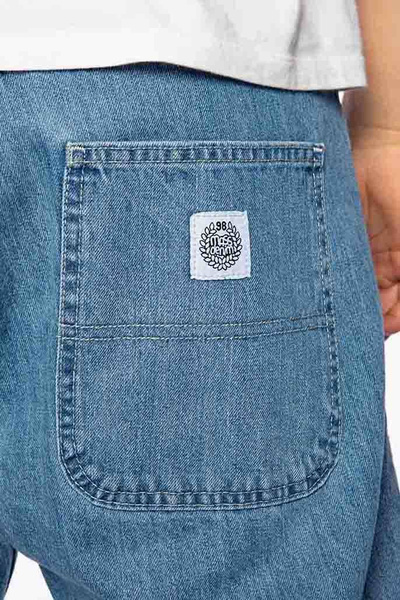 Mass DNM spodnie Jeans Craft Baggy Fit - jasnoniebieskie