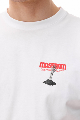 Mass DNM koszulka Gravestone T-shirt - biała