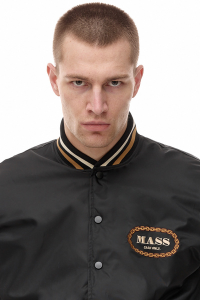 Mass DNM kurtka Round Two Baseball Jacket - czarna