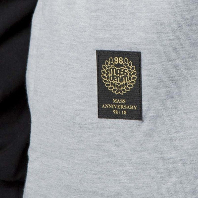 Mass DNM koszulka damska Longsleeve Base Reglan WMNS - light heather grey / black