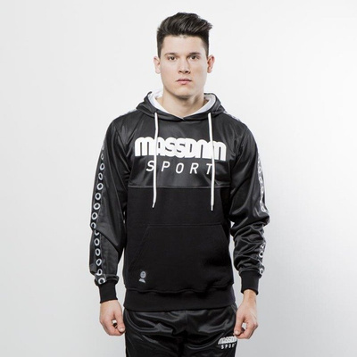 Mass DNM bluza Sweatshirt Hoody Stripe - black QUICKSTRIKE