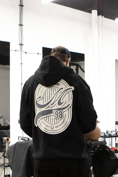 Mass DNM bluza Sweatshirt The One Zip Hoody - czarna