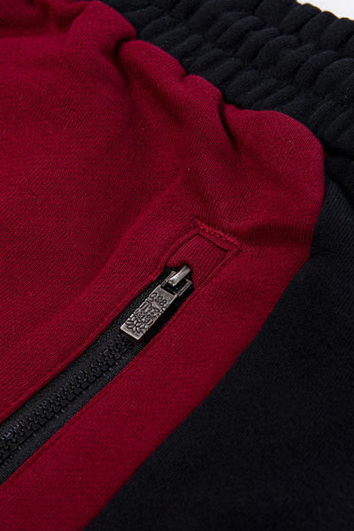 Mass DNM spodnie dresowe Berg Sport Sweatpants - bordowe