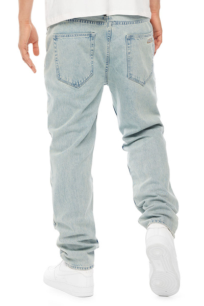 Mass DNM spodnie Box Jeans Relax Fit - jasnoniebieskie
