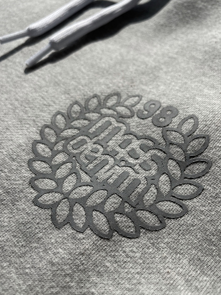 Mass DNM bluza Sweatshirt Base Back Hoody - szara