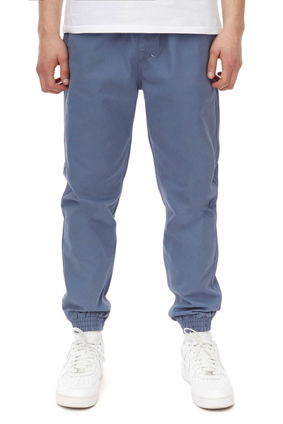 Mass DNM Joggers Pants Signature 2.0 Tapered Fit - stalowe