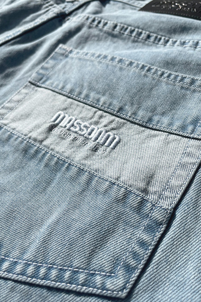 Mass DNM spodnie Jeans Target Baggy Fit - niebieskie