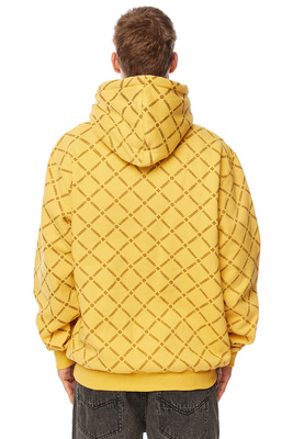 Mass DNM bluza Sweatshirt Monogram Hoody żółta