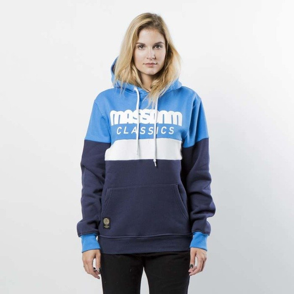 Mass DNM bluza damska Sweatshirt Hoody Respect WMNS - blue / navy