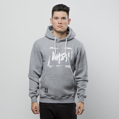 Mass DNM bluza Sweatshirt Hoody Street Sign - medium heather grey