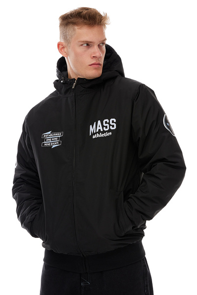 Mass DNM kurtka zimowa Club Hooded Jacket - czarna