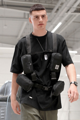 Mass DNM koszulka Dog Tag T-shirt - czarna