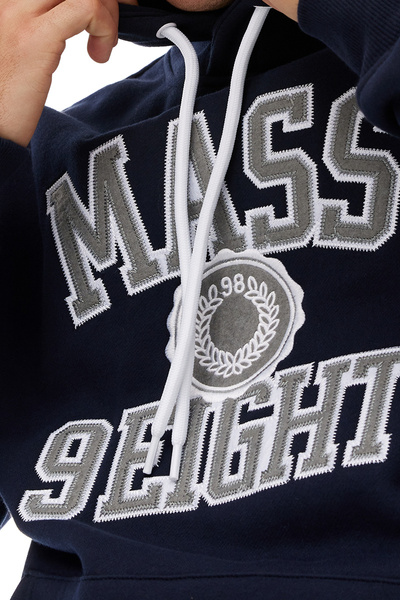 Mass DNM bluza Sweatshirt Athletic Hoody - granatowa