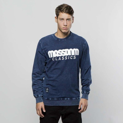 Bluza Mass Denim Sweatshirt Crewneck Classics - dark blue