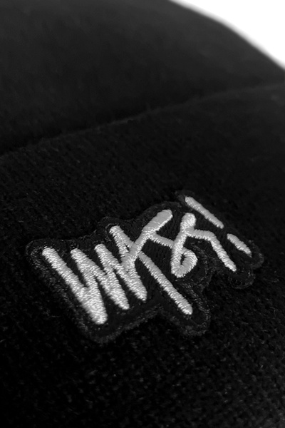 Mass DNM czapka zimowa Signature Patch Beanie - czarna