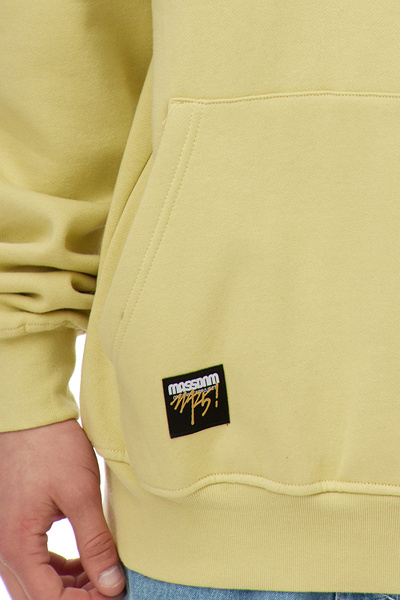 Mass DNM bluza Sweatshirt Signature Anniversary Hoody - piaskowa