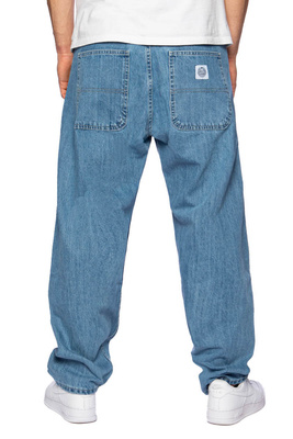 Mass DNM spodnie Jeans Craft Baggy Fit - jasnoniebieskie