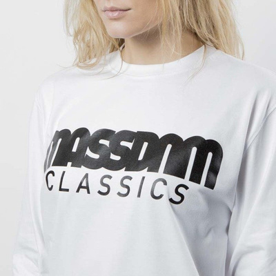 Mass DNM koszulka damska Longsleeve Classics WMNS - white