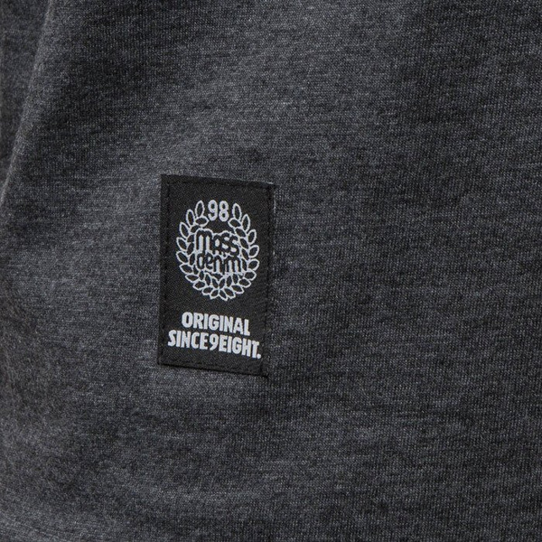 Koszulka Mass Denim T-shirt Drip Top - dark heather grey