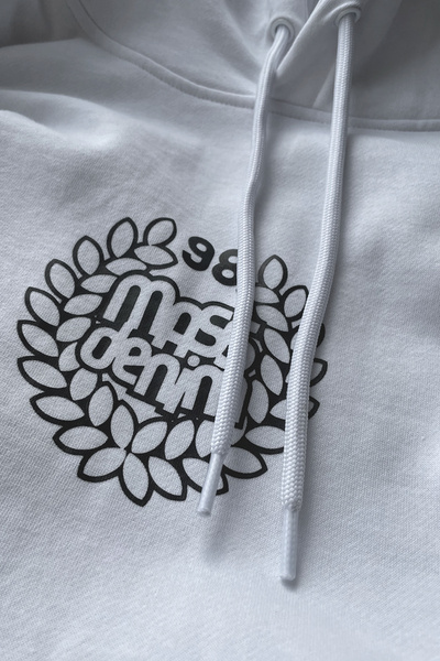 Mass DNM bluza Sweatshirt Base Anniversary Hoody - biała